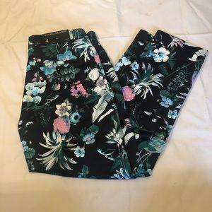 NWT Banana Republic Floral Ankle Dress Pants